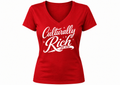 Culturally Rich Classic Red Women's Tee