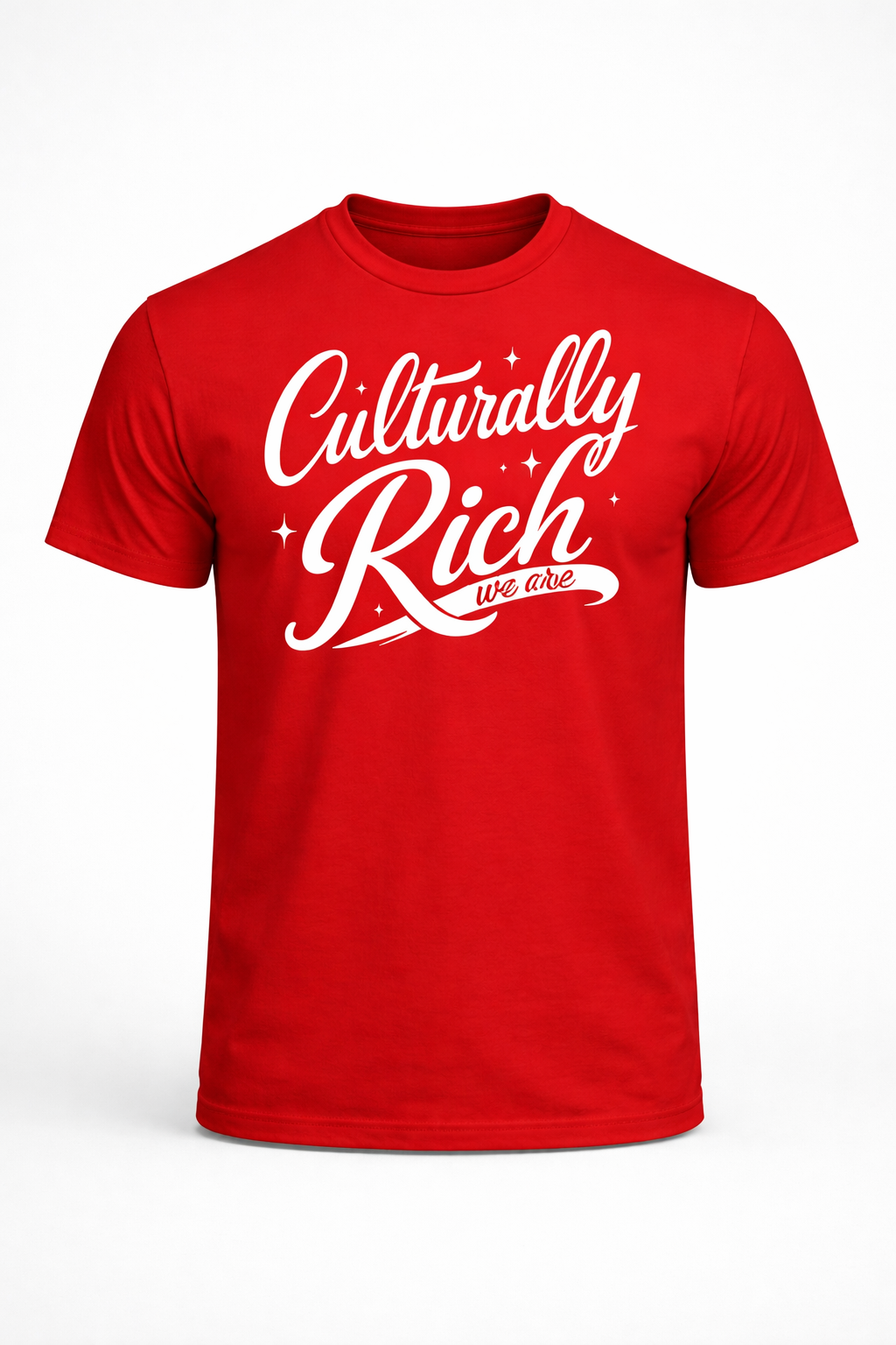 Culturally Rich Classic Tee - Red