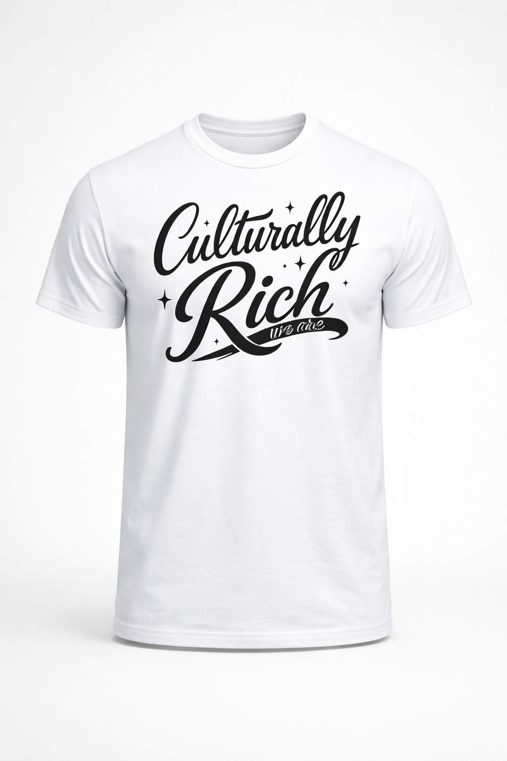 Culturally Rich Classic Tee - White