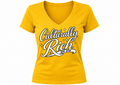 Culturally Rich Classic Yellow Women's Tee
