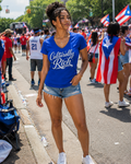 Culturally Rich Classic Women's Blue V Neck Tee